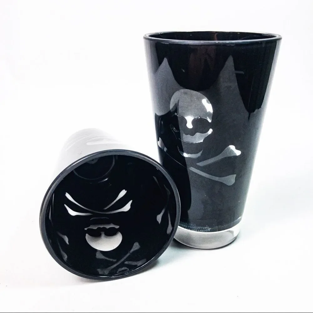 Skull & Crossbones Party Bundle: Pint Cups, Wine Bag, Eye Patches